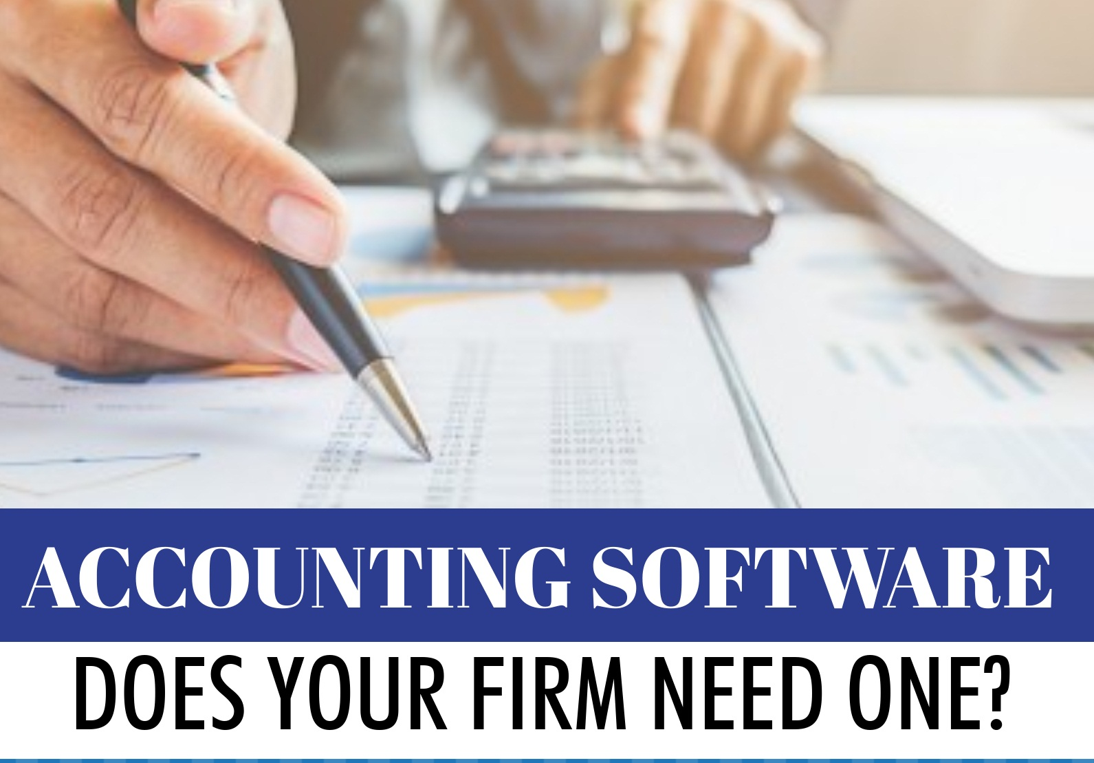 Picture supporting Accounting Software